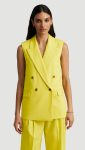 Bowery Vest in Seasonless Wool | Lemon