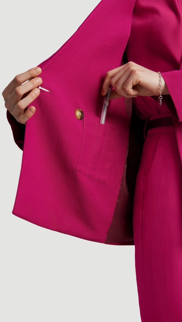 37_Peak_Lapel_Blazer_in_Viscose_Linen_Twill_Fuchsia_2992
