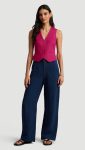 39_Waistcoat_in_Viscose_Linen_Twill_Fuchsia_2201