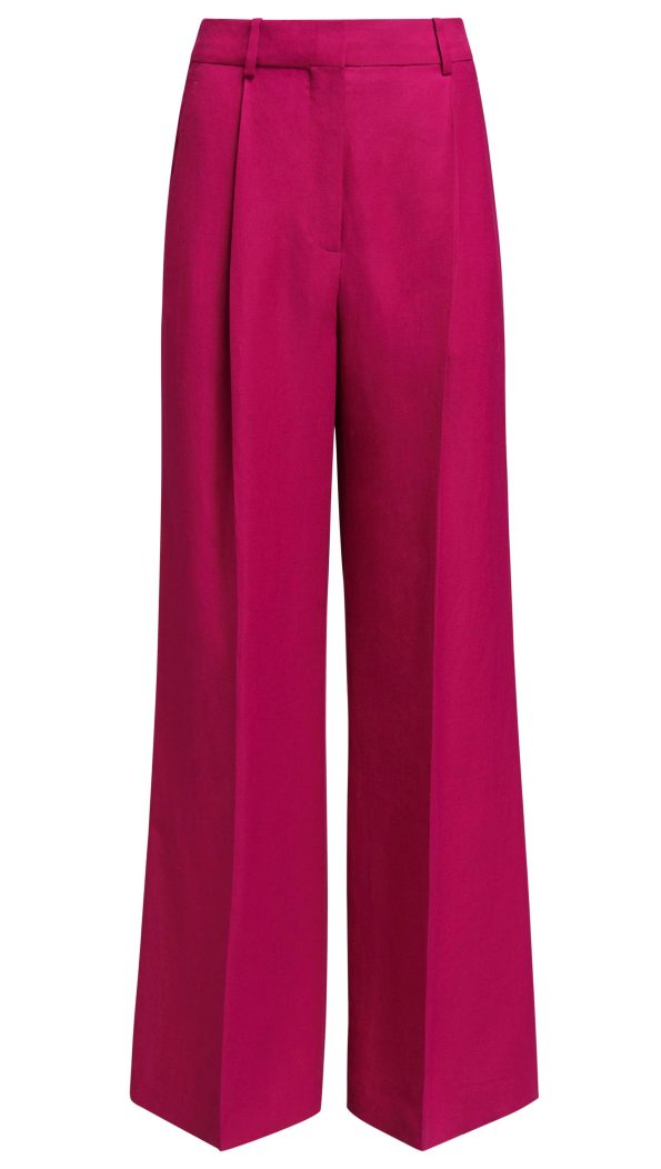 40_Single_Pleat_Trouser_in_Viscose_Linen_Twill_Fuchsia_1419